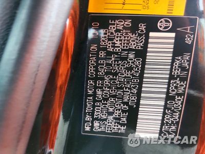 Zdjęcie 12 z 12 samochodu: 2011 TOYOTA YARIS BASE VIN:JTDBT4K31B1405280 - miniatura