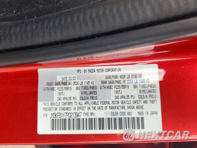 Zdjęcie 13 z 13 samochodu: 2023 MAZDA CX-5 SIGNATURE VIN:JM3KFBXY7P0213947 - miniatura