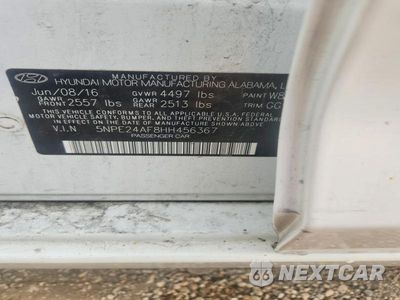 Zdjęcie 12 z 12 samochodu: 2017 HYUNDAI SONATA SE VIN:5NPE24AF8HH456367 - miniatura
