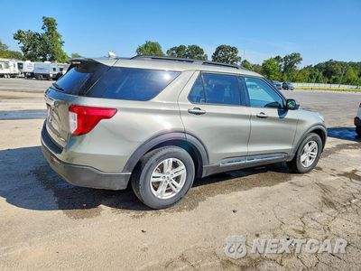 Trzecie zdjęcie samochodu z tyłu: 2020 FORD EXPLORER XLT VIN:1FMSK8DH2LGA18024 - miniatura