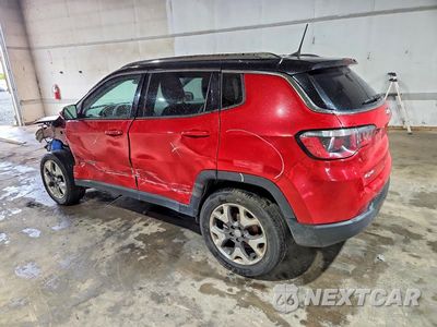 Drugie zdjęcie samochodu z przodu: 2020 JEEP COMPASS LIMITED VIN:3C4NJDCB6LT228261 - miniatura