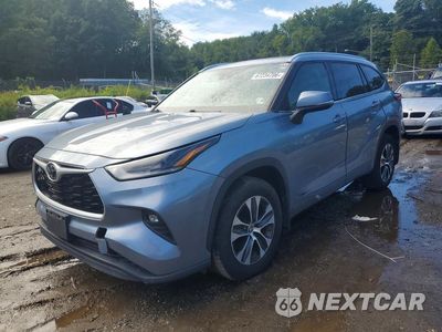 2021 TOYOTA HIGHLANDER XLE 5TDHZRBH2MS133619 - główne zdjęcie licytacji z USA - miniatura