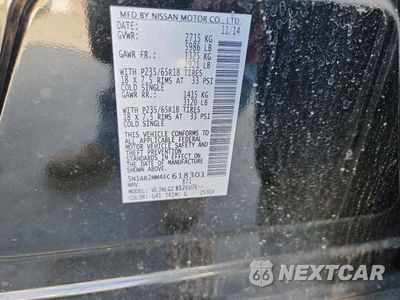 Zdjęcie 13 z 13 samochodu: 2015 NISSAN PATHFINDER SL VIN:5N1AR2MM4FC618301 - miniatura