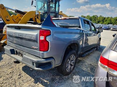 Trzecie zdjęcie samochodu z tyłu: 2020 CHEVROLET SILVERADO C1500 RST VIN:3GCPWDET0LG226045 - miniatura