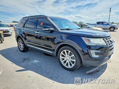 Czwarte zdjęcie samochodu z boku: 2017 FORD EXPLORER LIMITED VIN:1FM5K7F85HGA34925 - miniatura