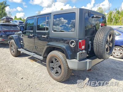 Drugie zdjęcie samochodu z przodu: 2012 JEEP WRANGLER UNLIMITED SAHARA VIN:1C4BJWEG1CL279766 - miniatura