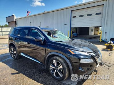Czwarte zdjęcie samochodu z boku: 2021 NISSAN ROGUE SL VIN:5N1AT3CA7MC697538 - miniatura