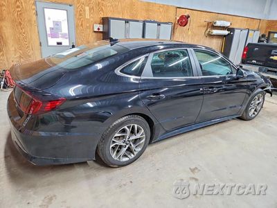 Trzecie zdjęcie samochodu z tyłu: 2022 HYUNDAI SONATA SEL VIN:KMHL64JA2NA170299 - miniatura