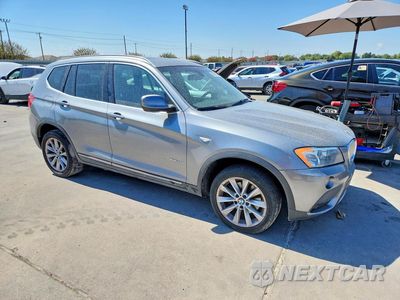 Czwarte zdjęcie samochodu z boku: 2013 BMW X3 XDRIVE28I VIN:5UXWX9C50D0A20015 - miniatura