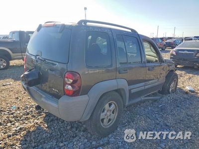 Trzecie zdjęcie samochodu z tyłu: 2006 JEEP LIBERTY SPORT VIN:1J4GK48K46W105730 - miniatura