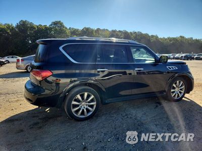 Trzecie zdjęcie samochodu z tyłu: 2013 INFINITI QX56 BASE VIN:JN8AZ2NC7D9330412 - miniatura