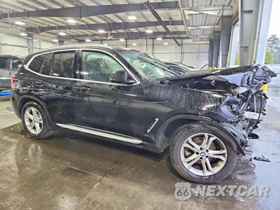 Czwarte zdjęcie samochodu z boku: 2021 BMW X3 XDRIVE30I VIN:5UXTY5C03M9G42066 - miniatura