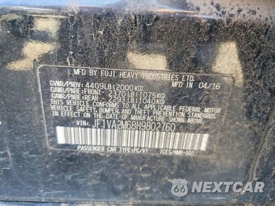 Zdjęcie 12 z 12 samochodu: 2017 SUBARU WRX STI VIN:JF1VA2M68H9802760 - miniatura