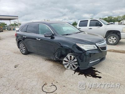 Czwarte zdjęcie samochodu z boku: 2014 ACURA MDX TECHNOLOGY VIN:5FRYD4H64EB020606 - miniatura