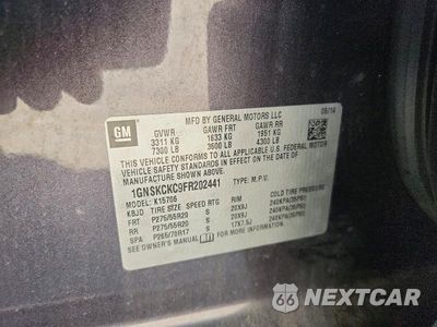 Zdjęcie 12 z 12 samochodu: 2015 CHEVROLET TAHOE K1500 LTZ VIN:1GNSKCKC9FR202441 - miniatura