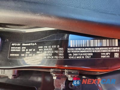 Zdjęcie 14 z 14 samochodu: 2017 MASERATI LEVANTE S VIN:ZN661YUA1HX210858 - miniatura