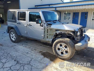 Czwarte zdjęcie samochodu z boku: 2017 JEEP WRANGLER UNLIMITED SPORT VIN:1C4BJWDGXHL739273 - miniatura