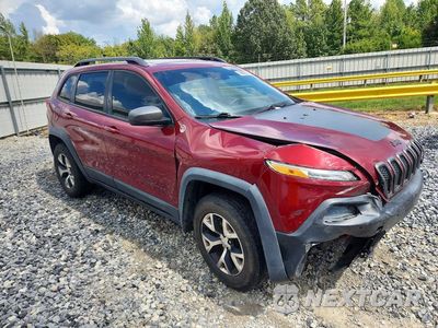 Czwarte zdjęcie samochodu z boku: 2014 JEEP CHEROKEE TRAILHAWK VIN:1C4PJMBS3EW249947 - miniatura