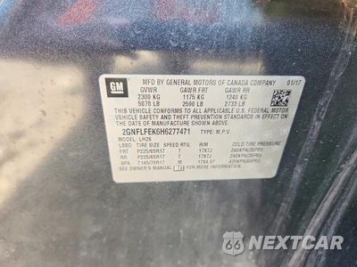 Zdjęcie 13 z 13 samochodu: 2017 CHEVROLET EQUINOX LT VIN:2GNFLFEK6H6277471 - miniatura