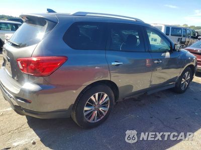 Trzecie zdjęcie samochodu z tyłu: 2019 NISSAN PATHFINDER SL VIN:5N1DR2MN7KC604859 - miniatura