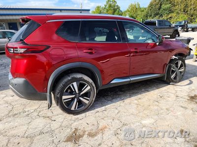 Trzecie zdjęcie samochodu z tyłu: 2023 NISSAN ROGUE SL VIN:5N1BT3CB5PC687625 - miniatura