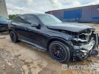 Czwarte zdjęcie samochodu z boku: 2025 MERCEDES-BENZ GLC COUPE 63 AMG S E PERFORMANCE VIN:W1NKJ8AB6SF363562 - miniatura