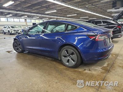 Drugie zdjęcie samochodu z przodu: 2022 TESLA MODEL 3 VIN:5YJ3E1EA7NF370716 - miniatura