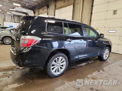 Trzecie zdjęcie samochodu z tyłu: 2008 TOYOTA HIGHLANDER HYBRID LIMITED VIN:JTEEW44A382018406 - miniatura