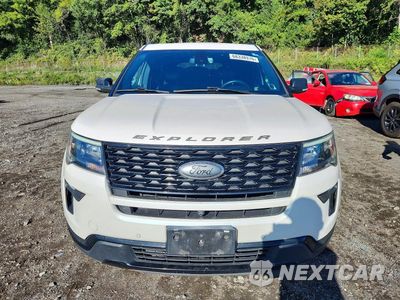 Piąte zdjęcie samochodu w środku: 2018 FORD EXPLORER SPORT VIN:1FM5K8GT1JGC34568 - miniatura