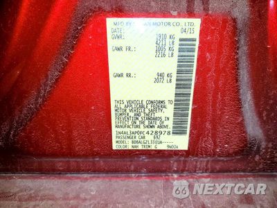Zdjęcie 12 z 12 samochodu: 2015 NISSAN ALTIMA 2.5 S VIN:1N4AL3AP0FC428978 - miniatura