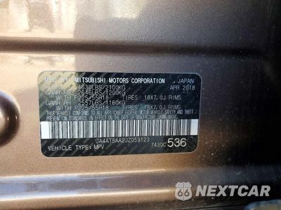 Zdjęcie 12 z 12 samochodu: 2018 MITSUBISHI ECLIPSE CROSS SE VIN:JA4AT5AA2JZ059123 - miniatura
