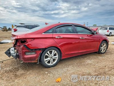 Trzecie zdjęcie samochodu z tyłu: 2013 HYUNDAI SONATA LIMITED VIN:5NPEC4AC1DH621477 - miniatura