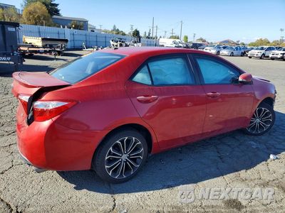 Trzecie zdjęcie samochodu z tyłu: 2015 TOYOTA COROLLA S PLUS VIN:5YFBURHE9FP252118 - miniatura