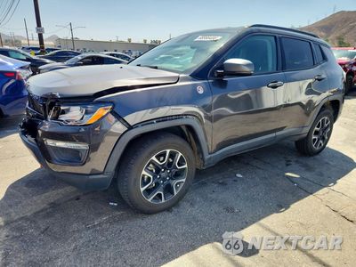 2019 JEEP COMPASS TRAILHAWK 3C4NJDDB6KT660491 - główne zdjęcie licytacji z USA - miniatura