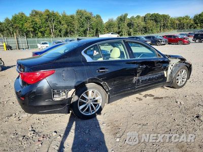 Trzecie zdjęcie samochodu z tyłu: 2015 INFINITI Q50 PREMIUM VIN:JN1BV7AR1FM408995 - miniatura