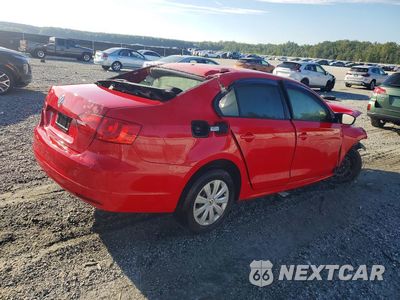 Trzecie zdjęcie samochodu z tyłu: 2014 VOLKSWAGEN JETTA BASE VIN:3VW2K7AJ4EM404603 - miniatura