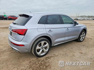 Trzecie zdjęcie samochodu z tyłu: 2022 AUDI Q5 PREMIUM PLUS 45 VIN:WA1EAAFY4N2052033 - miniatura