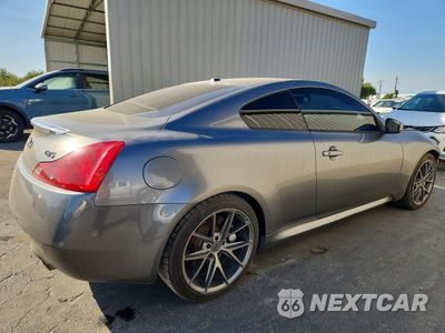 Trzecie zdjęcie samochodu z tyłu: 2010 INFINITI G37 COUPE BASE VIN:JN1CV6EK7AM101223 - miniatura