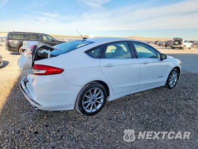 Trzecie zdjęcie samochodu z tyłu: 2017 FORD FUSION SE HYBRID VIN:3FA6P0LU3HR357663 - miniatura