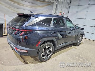 Trzecie zdjęcie samochodu z tyłu: 2023 HYUNDAI TUCSON SEL VIN:5NMJFCAE1PH254664 - miniatura