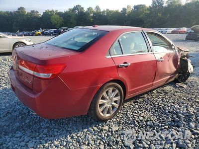 Trzecie zdjęcie samochodu z tyłu: 2010 LINCOLN MKZ VIN:3LNHL2GC0AR634637 - miniatura