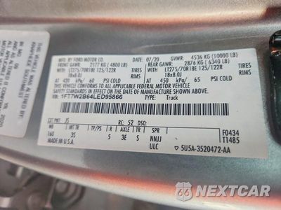 Zdjęcie 12 z 12 samochodu: 2020 FORD F250 SUPER DUTY VIN:1FT7W2B64LED95866 - miniatura