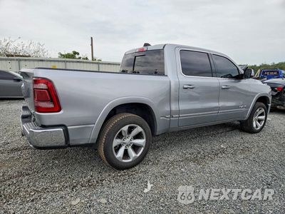 Trzecie zdjęcie samochodu z tyłu: 2021 RAM 1500 LIMITED VIN:1C6SRFHTXMN611007 - miniatura