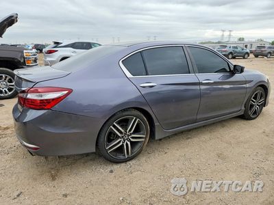 Trzecie zdjęcie samochodu z tyłu: 2016 HONDA ACCORD SPORT VIN:1HGCR2F56GA042910 - miniatura