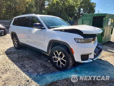 Czwarte zdjęcie samochodu z boku: 2024 JEEP GRAND CHEROKEE L LIMITED VIN:1C4RJKBG1R8500712 - miniatura