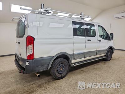 Trzecie zdjęcie samochodu z tyłu: 2021 FORD TRANSIT T-250 DELIVERY VAN VIN:1FTBR1Y80MKA69280 - miniatura