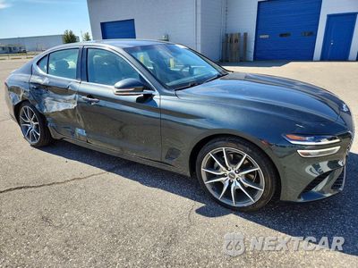 Czwarte zdjęcie samochodu z boku: 2023 GENESIS G70 2.0T VIN:KMTG34TA1PU131069 - miniatura