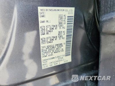 Zdjęcie 12 z 12 samochodu: 2021 NISSAN TITAN PRO-4X VIN:1N6AA1ED8MN536770 - miniatura