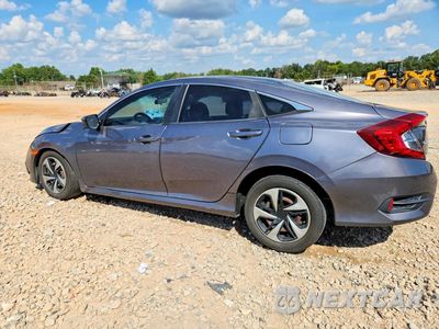 Drugie zdjęcie samochodu z przodu: 2019 HONDA CIVIC LX VIN:19XFC2F68KE042659 - miniatura