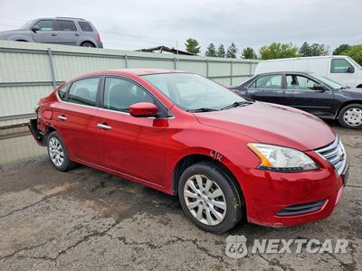 Czwarte zdjęcie samochodu z boku: 2014 NISSAN SENTRA SV VIN:3N1AB7AP2EY265716 - miniatura